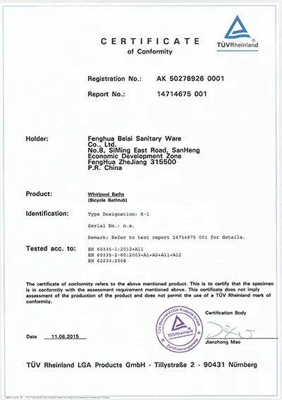 Certificato LVD
