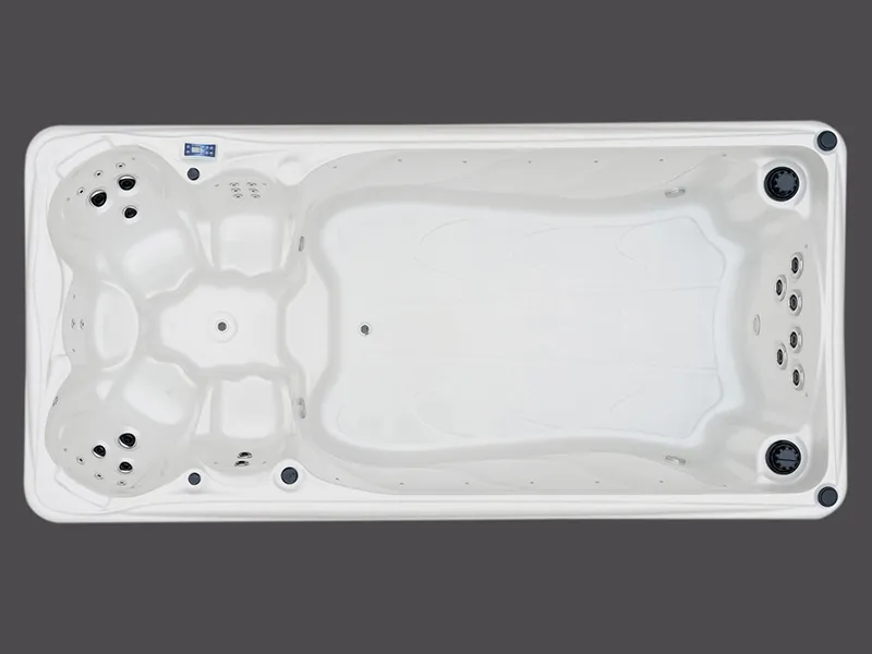 Spa con idromassaggio 5 posti a sedere + 1 piscina