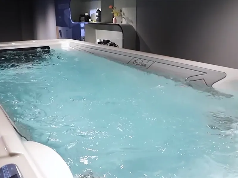 Spa con idromassaggio 4 posti a sedere + 1 piscina