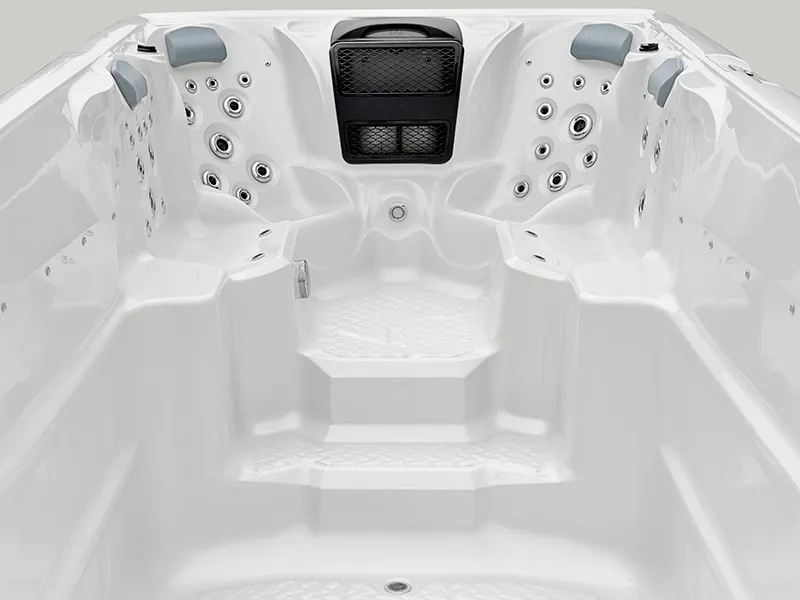 Spa con idromassaggio 4 posti a sedere + 1 piscina